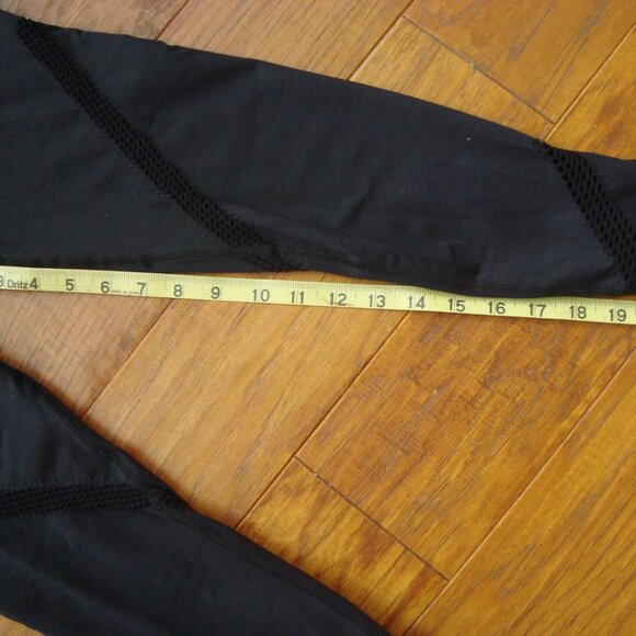 NWT TEMA Athletics Mash Ribbon High Waisted Leggings Black size M/L - Picture 5 of 9